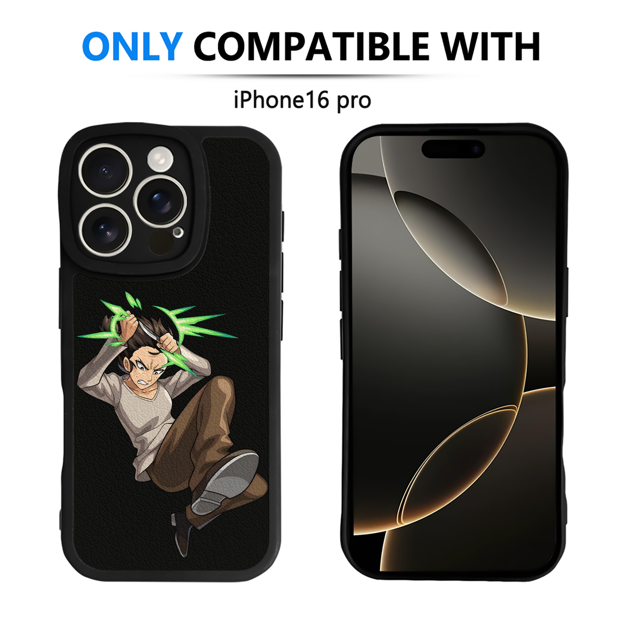 （画像用） 進撃の巨人 Attack on Titan 【iPhone 16シリーズ対応】シリコンスマホケース（レザー調） 材質：シリコン